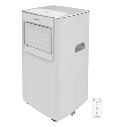 Climatiseur mobile - Cecotec ForceClima 7100 Soundless, 780 W, 1764 fg/h, 4 modes, 2 vitesses, Télécommande, Blanc