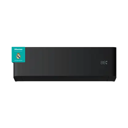 Climatiseur split 1x1 - Hisense Uni Pure HB35, 3000 fg/h, Wi-Fi, Filtro Hi Nano, IA Smart, Noir
