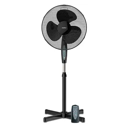 Ventilateur sur pied - MEDION MD 18795, 45 W, Niveles de velocidad : 3 vitesses, negro