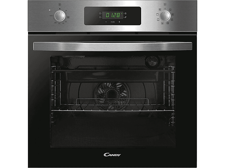Four - Candy Idea FIDC X625 L, Multifonction, Aquálisis, 60cm, 70 L, 8 fonctions, Écran tactile avec minuteur, Glissières télescopiques, Inox