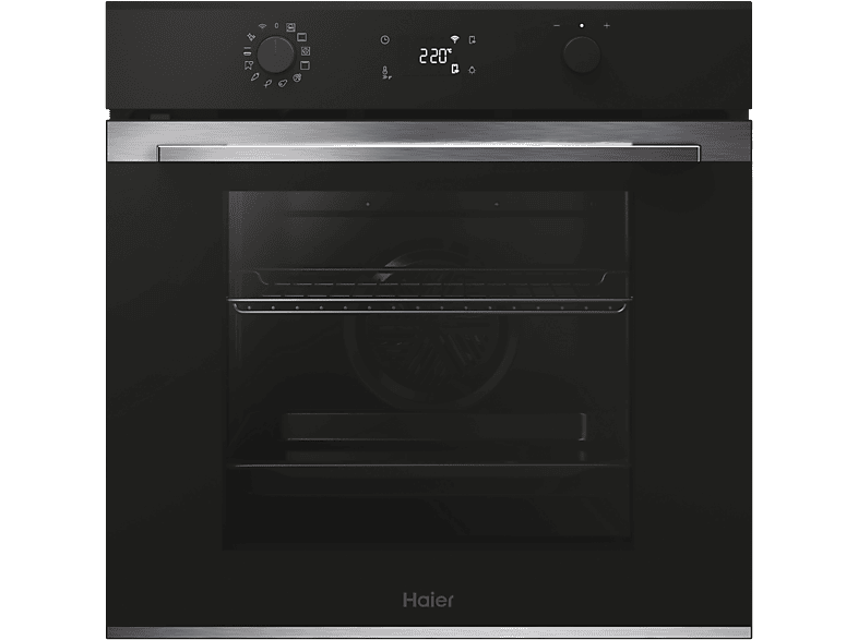Four - Haier ID Series 2 H6 ID2P5B3YTX, Multifonction, Pirolítico y por agua, 78 l, Cavidad XXL, 12 fonctions, 60 cm, Inox