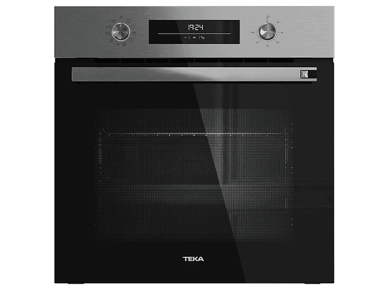 Four - Teka NEO HSB 6360, Multifonction, Système HydroClean, 70l, 59.5 cm, 8 fonctions de Cocción, Pantalla LED, Acier inoxidable