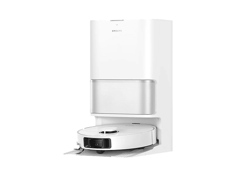 Robot laveur de sols - Dreame L10s Ultra Gen 3, 600 W, 231 min Autonomía, Aspiration Vormax™ de 25.000 Pa, Elevación de las mopas 10.5mm, Blanc