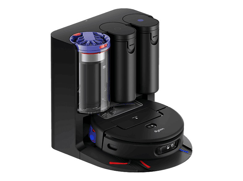 Robot aspirateur - Dyson Spot+Scrub™ Ai, Aspira y friega, Elimina manchas ocultas, Autonomía 200 min, IA Avanzada
