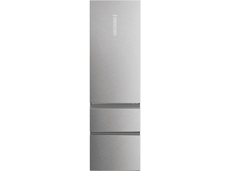 Réfrigérateur combiné - Haier Series 5 HTW5620CNMG, No Frost, 205 cm, 414 l, My Zone, Direct Access, Inox