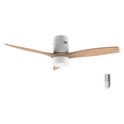 Ventilateur de plafond - Cecotec EnergySilence Aero 5600 Classic, 40 W, Motor DC, 52 pulgadas, Modo Verano/Invierno, Télécommande, Multicolor
