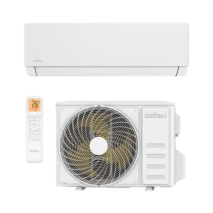 Climatiseur split 1x1 - DAITSU 3NDA01715 ARTIC DS-24KZ, 5547 fg/h, Fonction Inverter, Blanc
