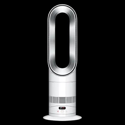 Ventilateur sans pales - Dyson Hot+Cool™ HF1 Remote Link Pre-heat, Ventilador y calefactor, 2250 W, 10 vitesses, Blanc/ Argenté