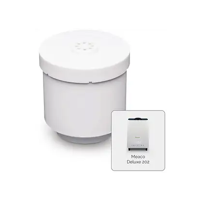 Filtre pour humidificateur - Filtre à eau Deluxe 202, Lot 3 MEACO, Blanc