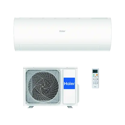 Climatiseur split 1x1 - HAIER A/A 1X1 HAIER PERLA A+++ 3000F Wi-Fi, 12000 fg/h, Fonction Inverter, Blanc
