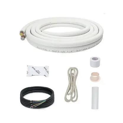 Support de climatiseur - Kit Tubo preaislado 5 SANNOVER, blanco