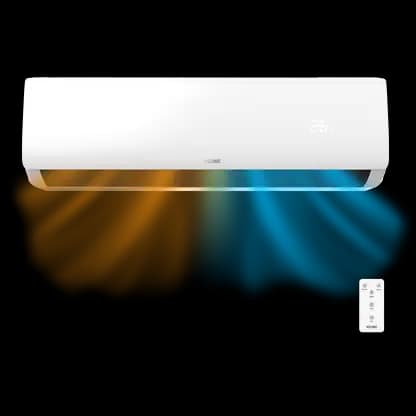 Climatiseur split 1x1 - Koenic KAC 18026 ES IDP Split Air Conditioner, 18.000 BTU, Inverter, Bomba de calor, 5 modes, 8 vitesses, Blanc