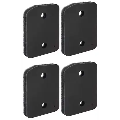 Filtre(s) - Lot de 4 filtros de espuma pour sèche-linge INF, Noir
