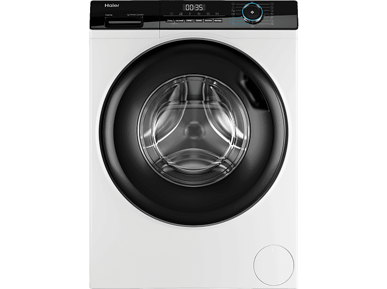 Lave-linge hublot - Haier I-Pro Series 3 HW90-BP14939-S, 9kg, 1400rpm, Fonction Vapor, Moteur Inverter BPM, Antibactérien, Blanc
